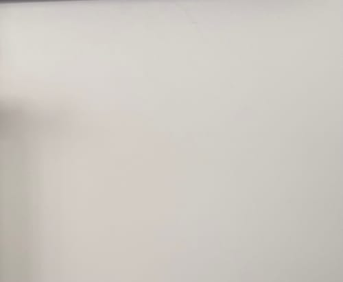 Reviewer's empty white wall, awaiting their HOLY TRINITY art print order.