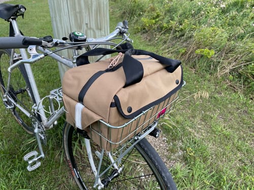 Customer photo review of Swift Industries Basket Bag