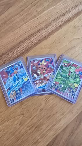 Customer photo review of Pokémon First Partner Illustration Collection Series 3