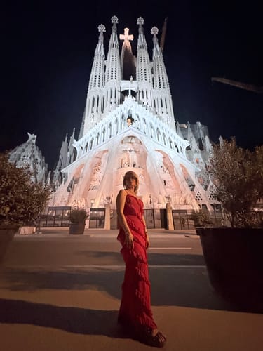 Customer photo review of Μάξι φόρεμα με βολάν