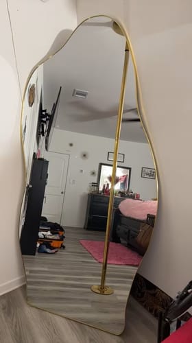 Customer photo review of Full-Length Floor Mirror
