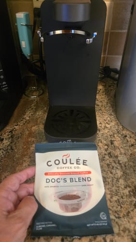 Customer photo review of Core Roast Variety Pack – 20 Pre-Filled Paper EcoPours™