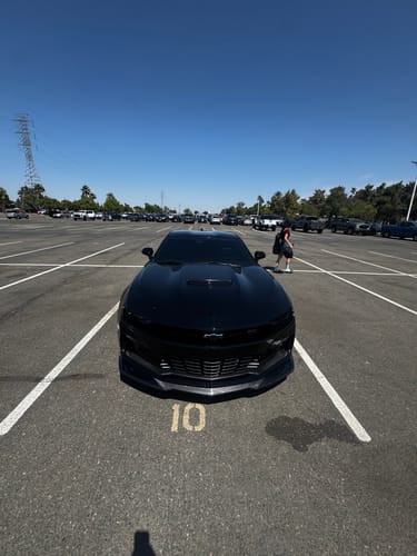 Customer photo review of 2019-Up Camaro RS & SS ZL1 Style Front Lip Splitter & Side Skirts
