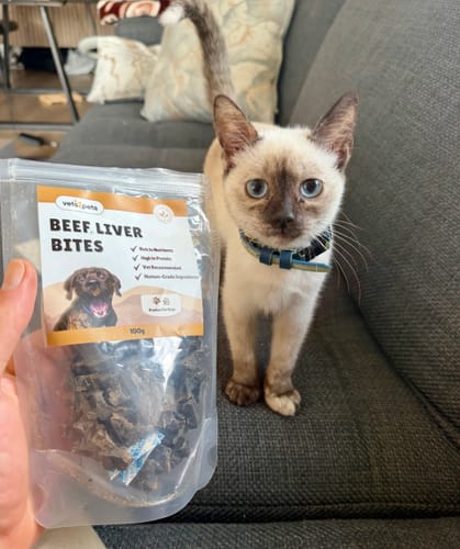 Customer photo review of Human-Grade Beef Liver Treats