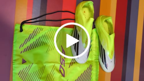 Avis vidéo d'un client sur Adidas F50 Laceless Elite FG Born For Goals - Jaune/Noir/Rouge