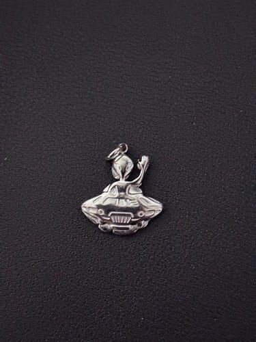 Customer photo review of Silver Alien Charm (SURPRISE)