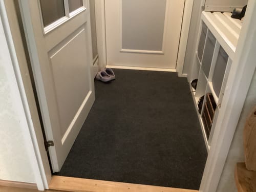 Customer photo review of Dry Step™ Termomatto, mittojesi mukaan leikattu