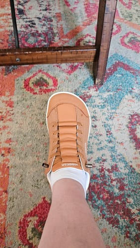 Customer photo review of Briar - Wide Toe Sneakers