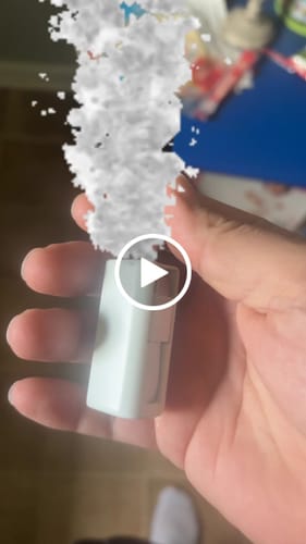 Customer video review of Mini Plug 510 Cart Battery with Built-in USB-C Cable, Adjustable Voltage, LED Display