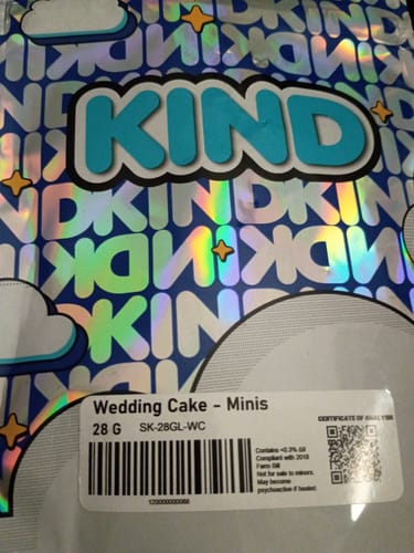 Customer photo review of Wedding Cake - Minis - 28 Grams - Indica