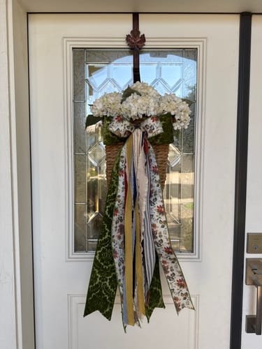 Customer photo review of Forest Tapestry Wreath Ribbon