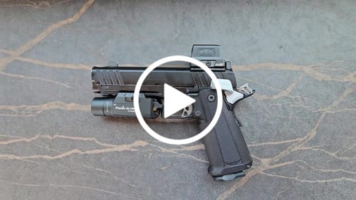 Customer video review of 1911/2011 Ambidextrous Safeties with Shields | One-Piece CNC