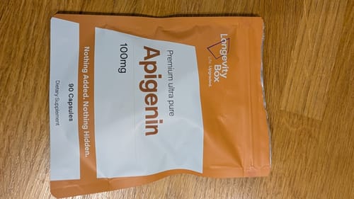 Customer photo review of Pure Apigenin Supplement