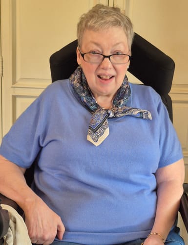 Customer photo review of Brand New Cornflower Blue Cashmere Crew Neck T-Shirt Extra Large UK 20-22