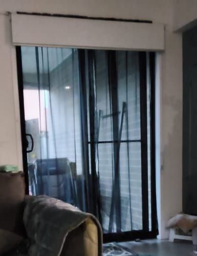 Customer photo review of Patio Pet Door Insert