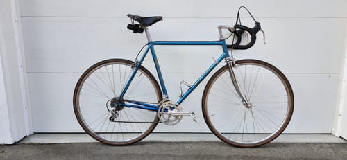 Customer photo review of Velo Orange Grand Cru 110 Drillium Fluted Double Crankset