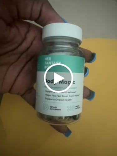 Customer video review of Body Magic Chlorophyll Pill - For Body Odor, Detox & Skin