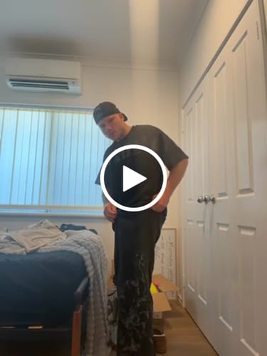Customer video review of Paranorman Black Wide Leg Sweats