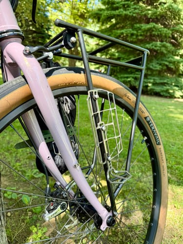 Customer photo review of Tumbleweed Macro Pannier Rack