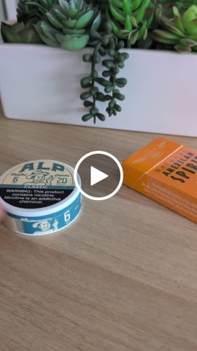 Customer video review of Classic Nicotine Pouches