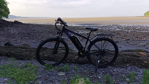 Customer photo review of DUOTTS C29L Electric Bike Ship to UK
