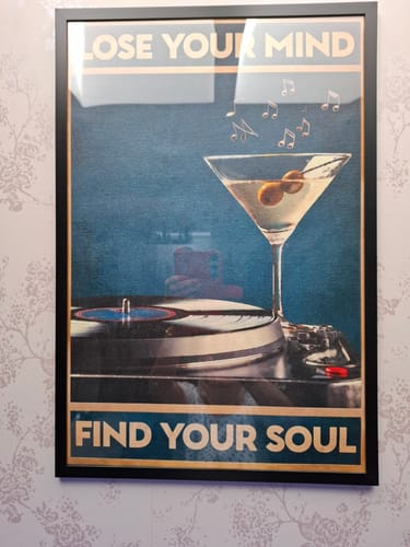 Customer photo review of Blue Soul Print