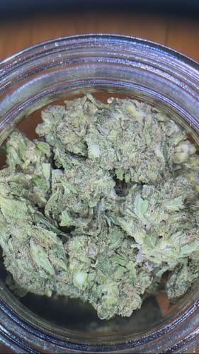 Customer photo review of Blue Crack THCA Flower