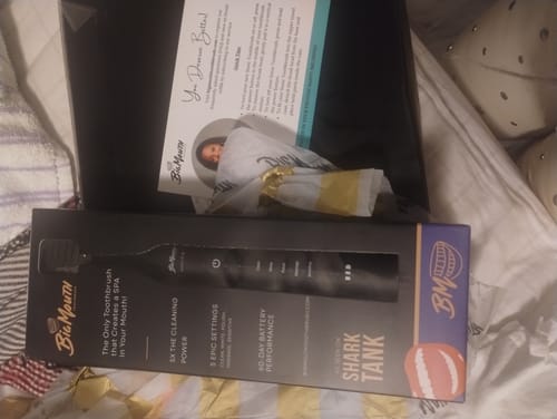 Customer photo review of Big Mouth Sonic Toothbrush 2.0