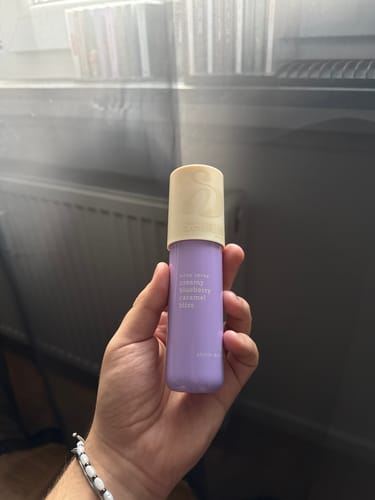 Customer photo review of Body Spray Creamy Blueberry Caramel Bliss