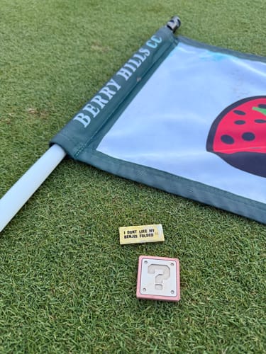 Customer photo review of The Coffer - Copper & Brass Ball Marker