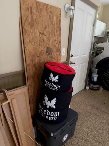 Customer photo review of Strongman Sandbag