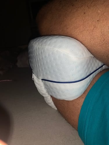 Customer photo review of Waschbarer Ersatzbezug - Cellsius Kniekissen