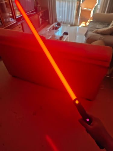 Customer photo review of The Protector saber (VHC)