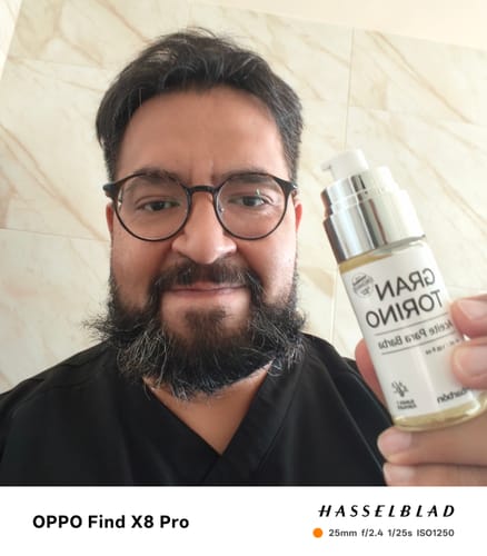 Customer photo review of 3 Aceites + 1 Shampoo Para Barba · Paquete 4 Piezas