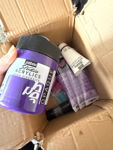 Customer photo review of Pebeo Studio - Acrílico 500 ml