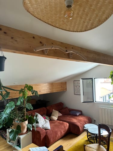 Customer photo review of Snake Pull-Up Bar - Klimmzugstange für die Montage an der Wand