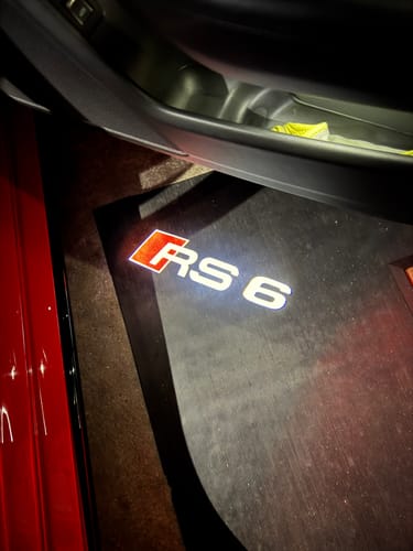 Customer photo review of AUDI DOOR LIGHTS