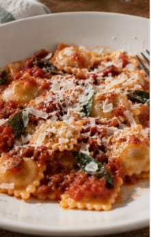 Customer photo review of Ravioli Fermaggio® Pomodori secchi e Basilico 250g Bio