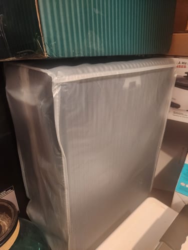 Customer's Labour Day Bundle 6.0 covered in a thin, translucent protective plastic storage sleeve.