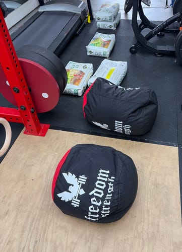 Customer photo review of Strongman Sandbag