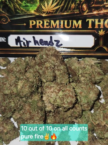 Customer photo review of Airheadz THCA Flower