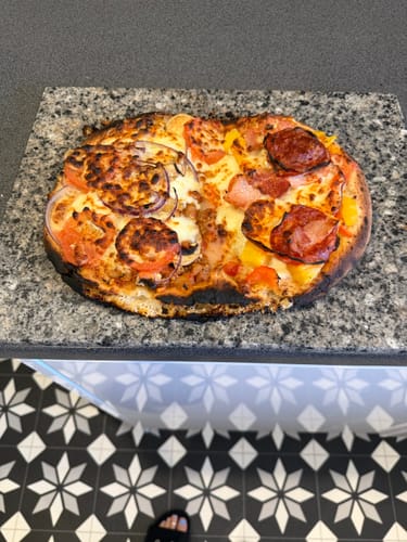 Customer photo review of Sourdough Pizza Bases
