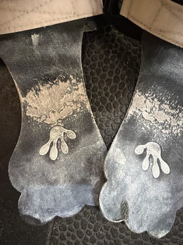 Customer photo review of FROG GRIPSÂź BASE OG - Fingerless White/Black