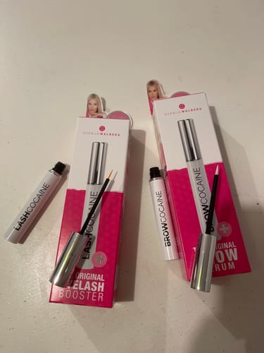 Customer photo review of LASHCOCA!NE & BROWCOCA!NE