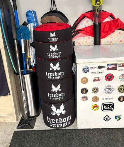 Customer photo review of Strongman Sandbag