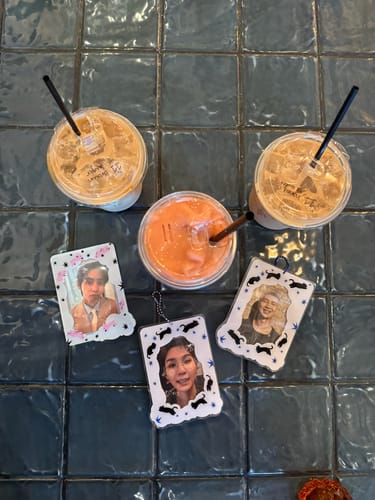 Customer photo review of Tangie Photocard Holder (PRE-ORDER)