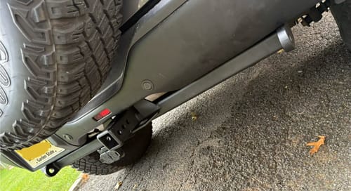 Customer photo review of Ford Bronco 2021+ Rear Tow Hitch (Rated Class III)