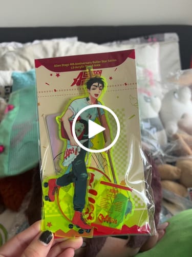 Customer video review of 【Pre-Order】Alien Stage - 4th Anniversary - Roller Star Series - LD Acrylic Stand