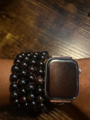 Customer photo review of Selavra Garnet Bracelet