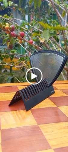 Customer video review of SIEVE Holder Black